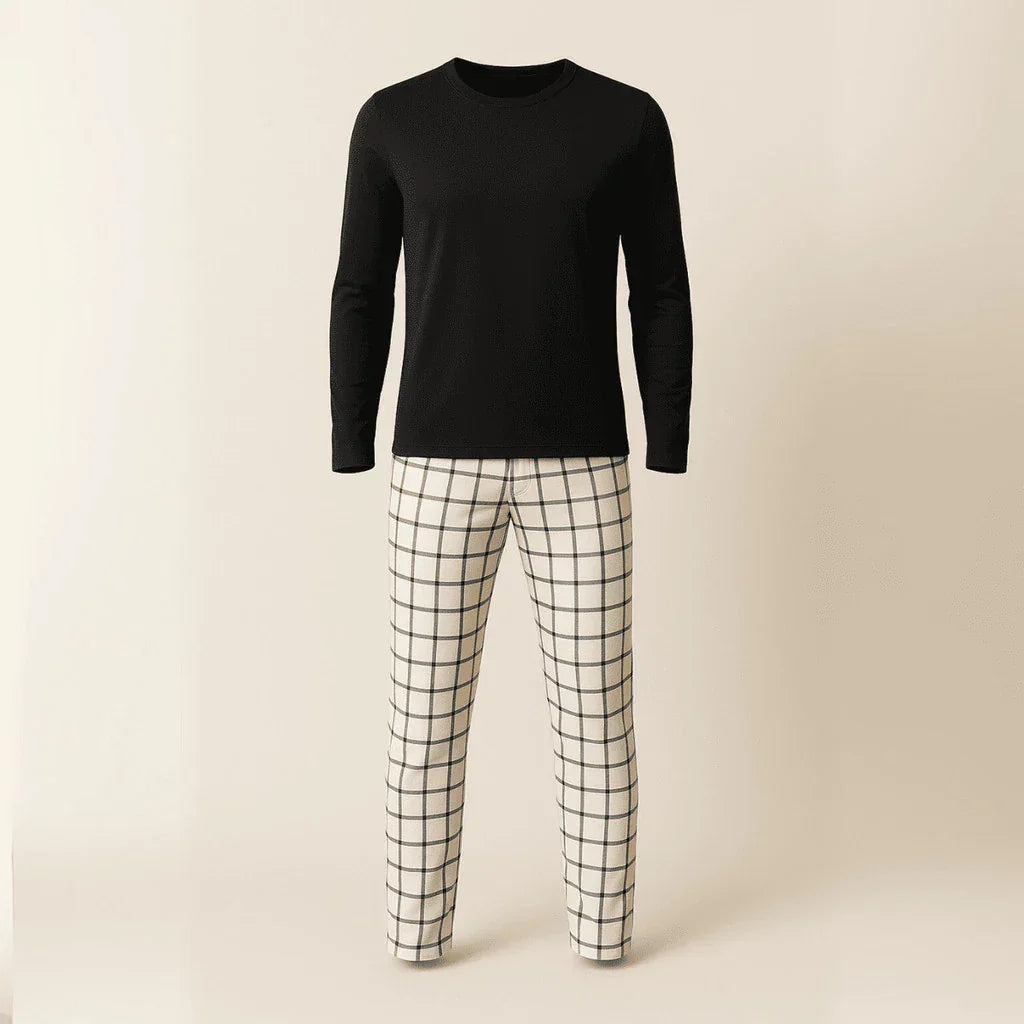 Kit Essential Duo Longo - Pijama Casal (2 Conjuntos)